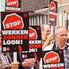 stop werken zonder loon