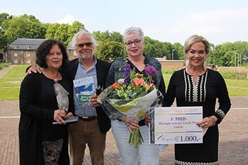  ‘Bloempje voor het goede doel’ uit Sittard wint Dr. Poelsprijs 2019 [Fotograaf: Mathieu Bemelmans]