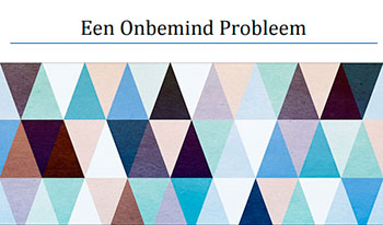 een onbemind probleem