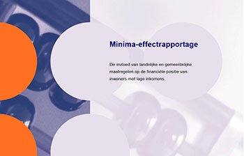 minima effectrapportage nubud